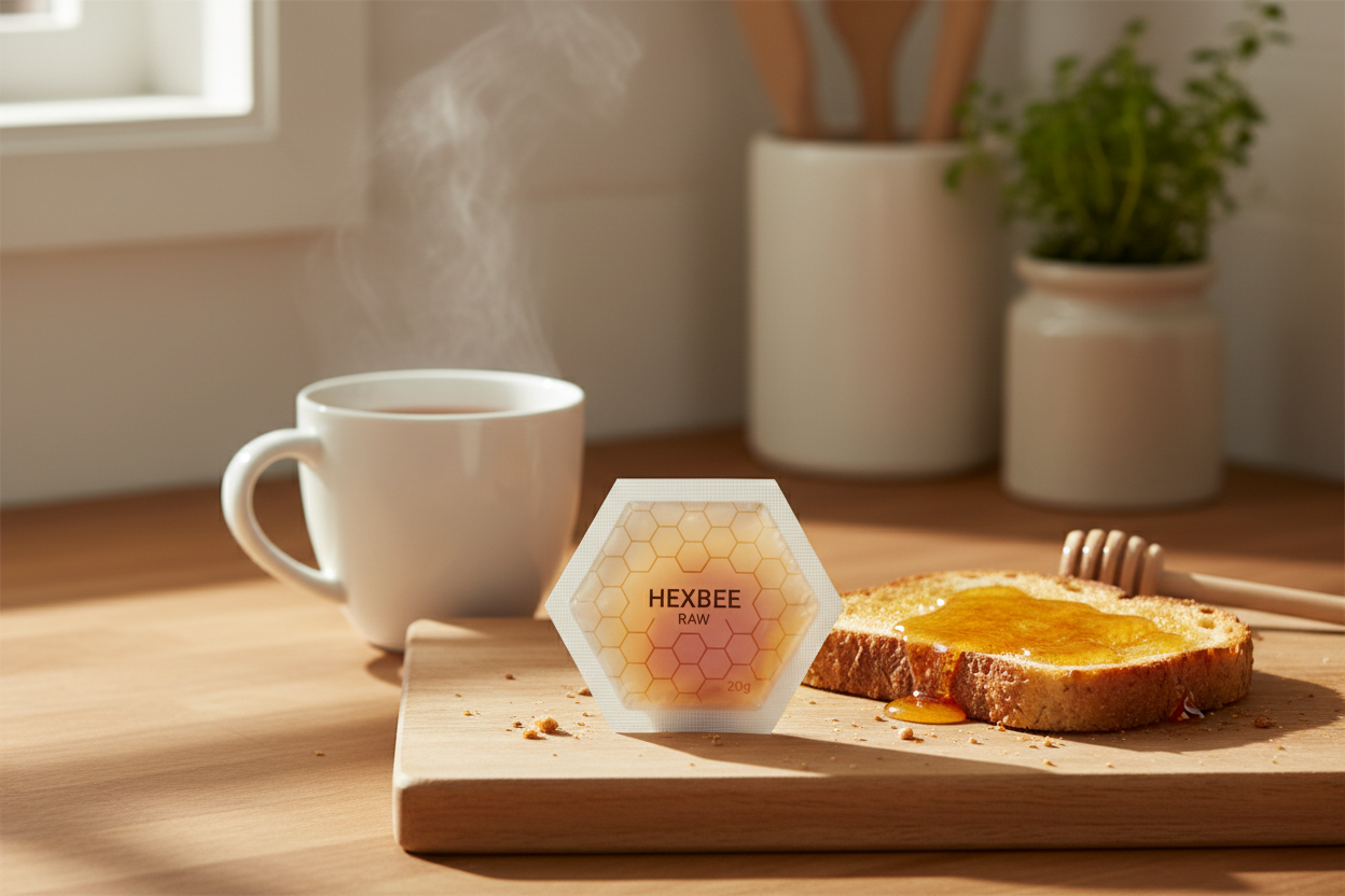 HEXBEE Morning Tea Scene